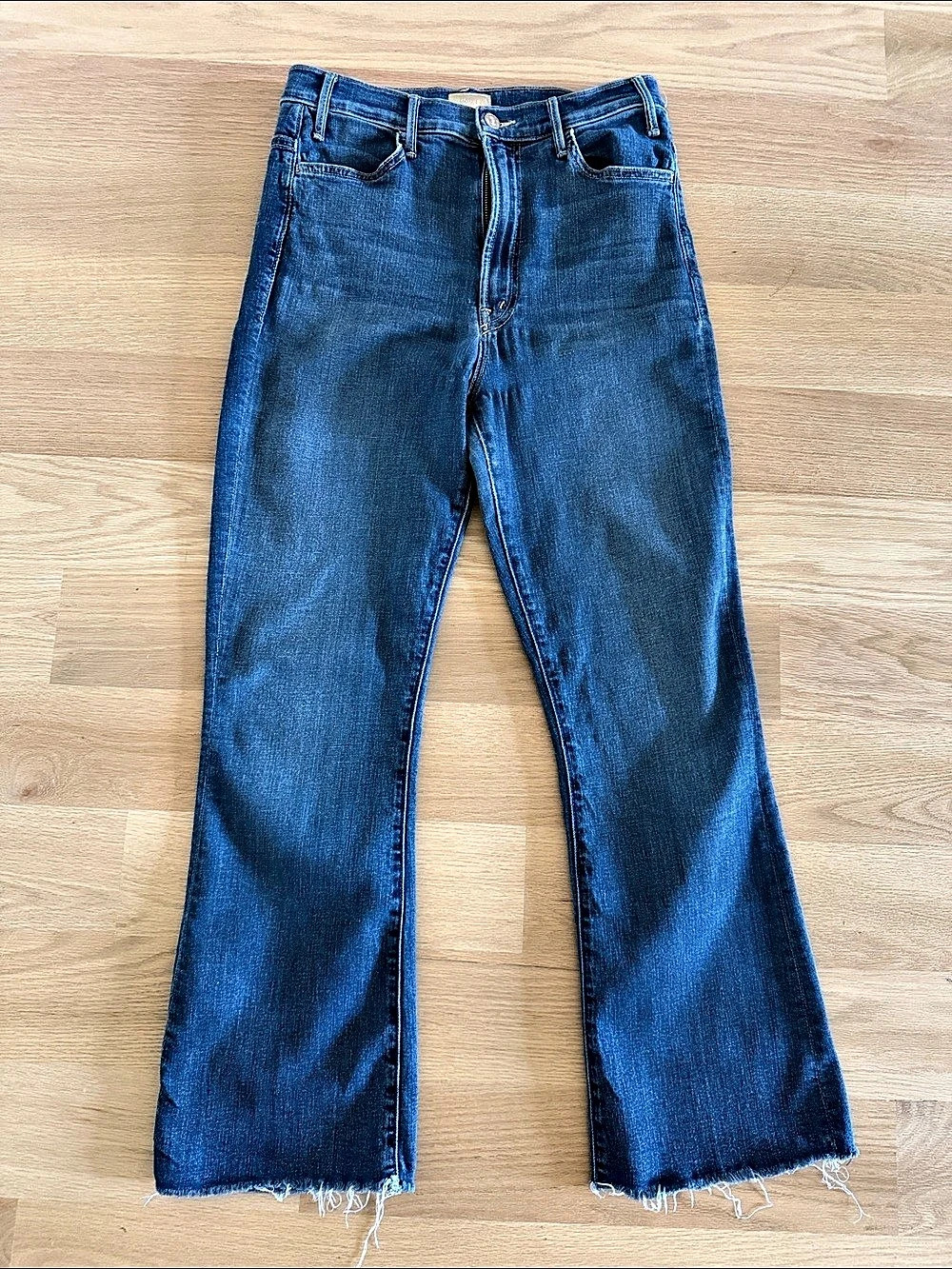 Mother The Hustler Ankle Fray Jeans